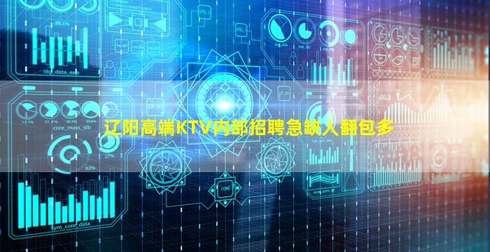 辽阳高端KTV内部招聘急缺人翻包多
